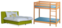 Übernachtung mit Frühstück im 4-Bettzimmer